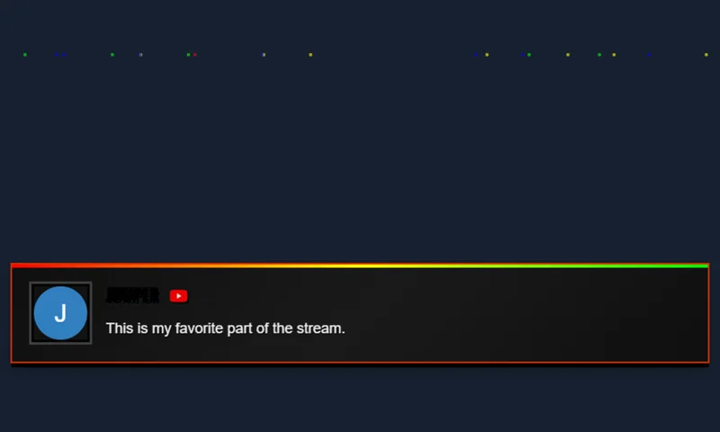 Gaming ? Esports overlay with sample messages