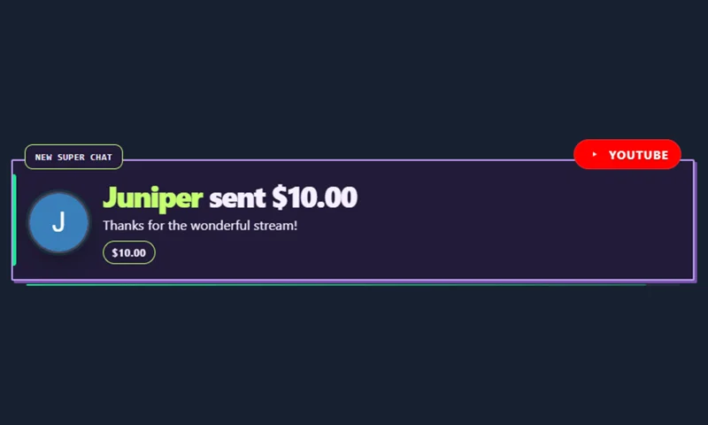 Pocket Arcade overlay with sample messages