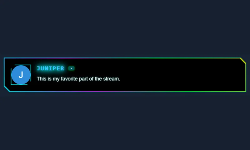 Cyberpunk ? Hologram overlay with sample messages
