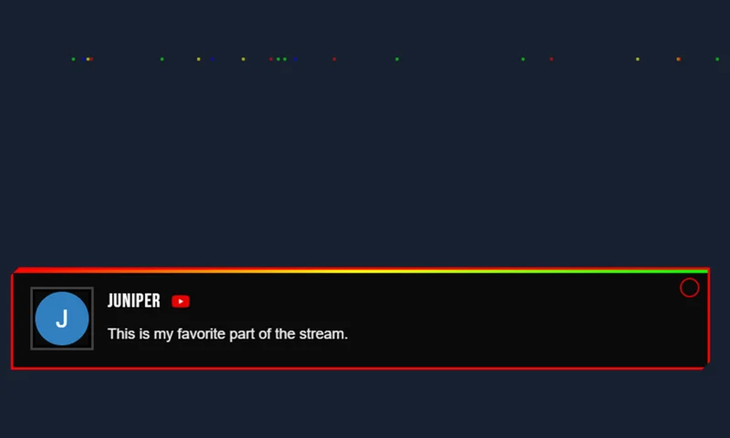 Gaming ? Fps overlay with sample messages